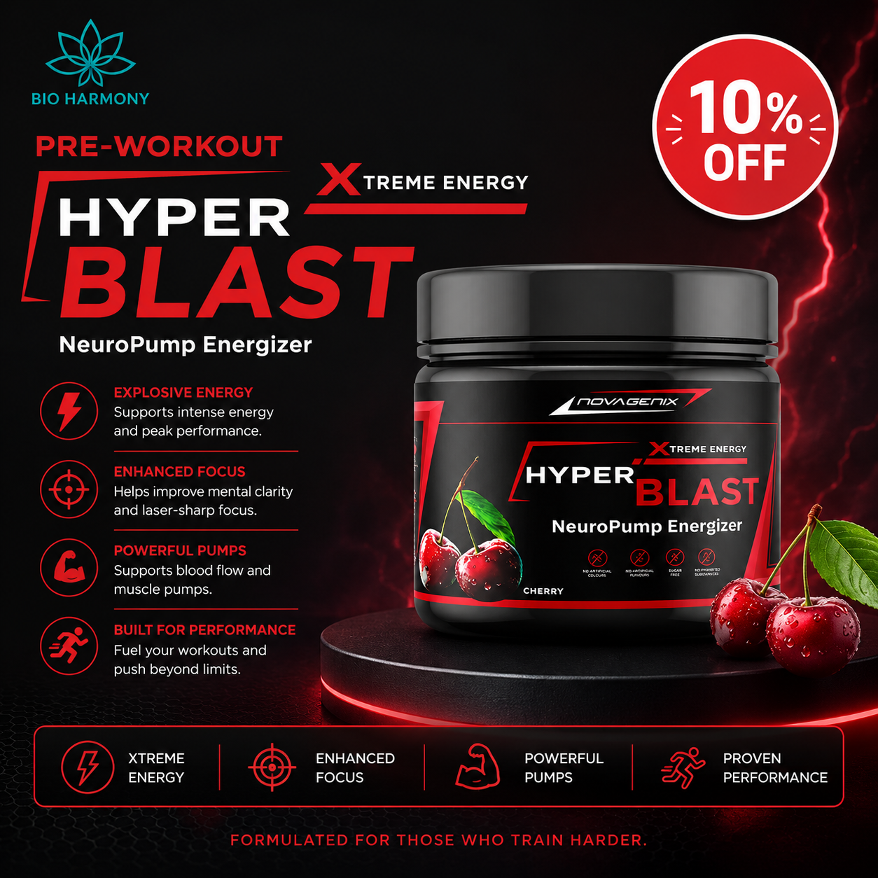 Novagenix HyperBLAST Pre-Workout